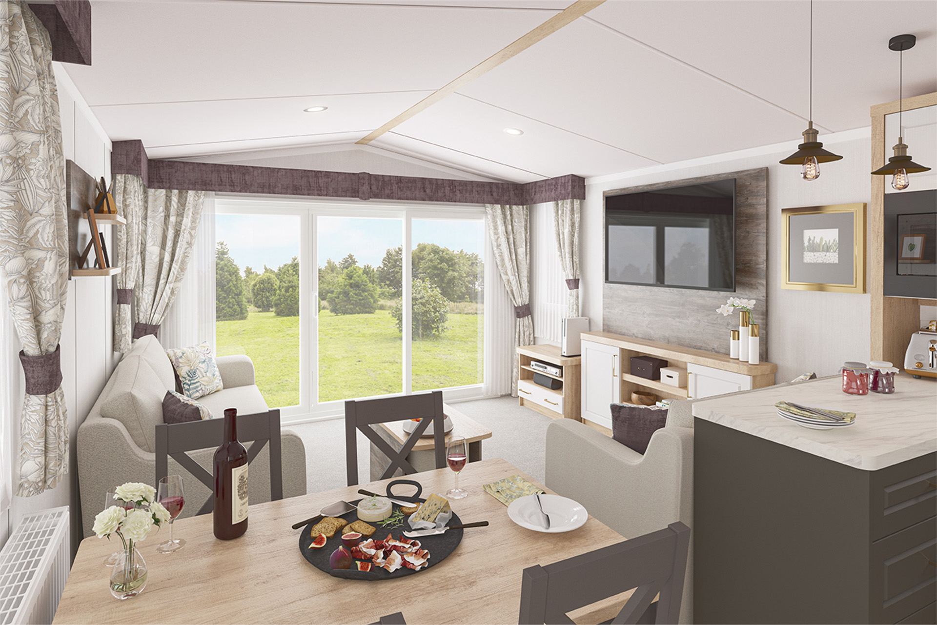 2024 Swift Bordeaux Caravan Available With 2 Or 3 Bedrooms